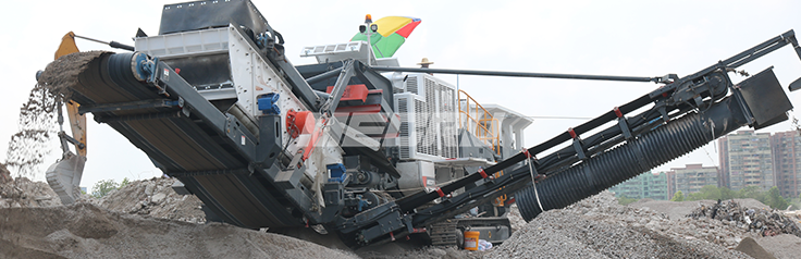 Línea de tratamiento de residuos de construcción Guangzhou 300t/h